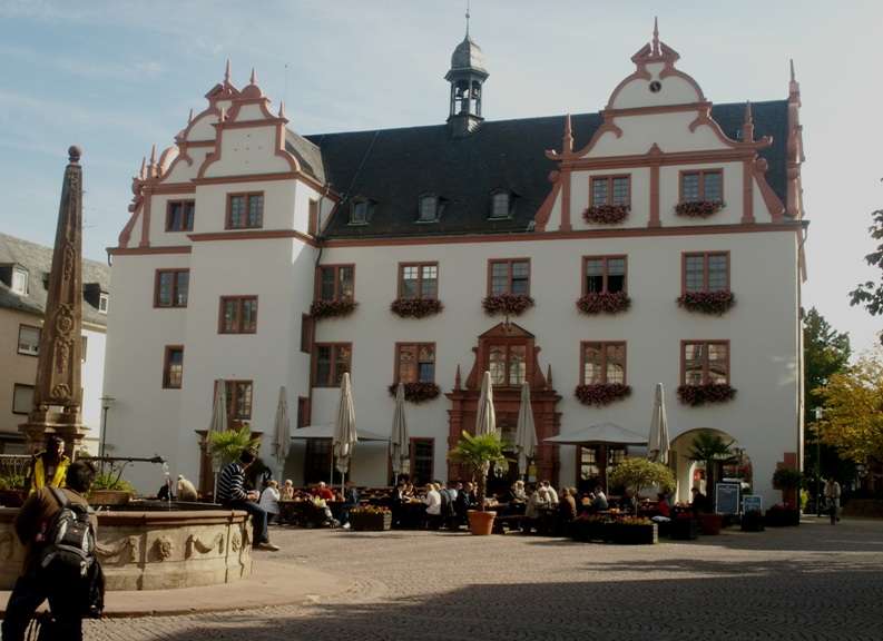 Darmstadt, Darmstadt-Mitte, Kapellplatzviertel, Marktplatz, Altes Rathaus
