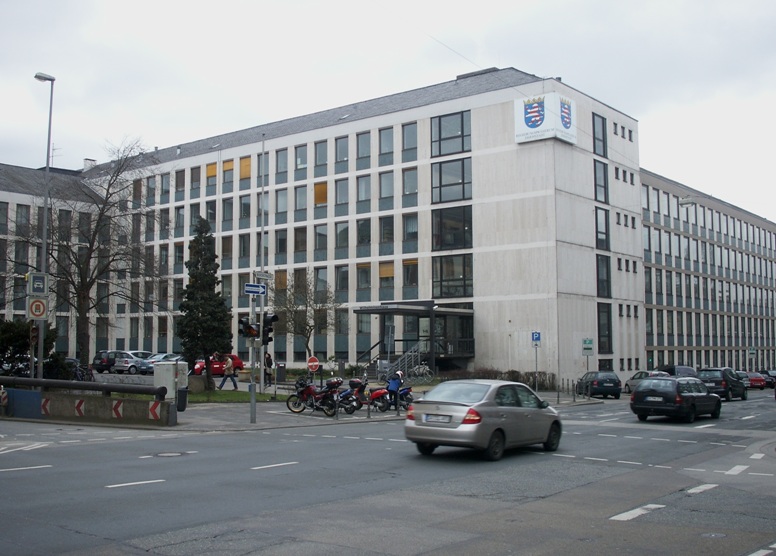 Darmstadt, Darmstadt-Mitte, Stadtzentrum, Regierungspräsidium Darmstadt, Wilhelminenhaus