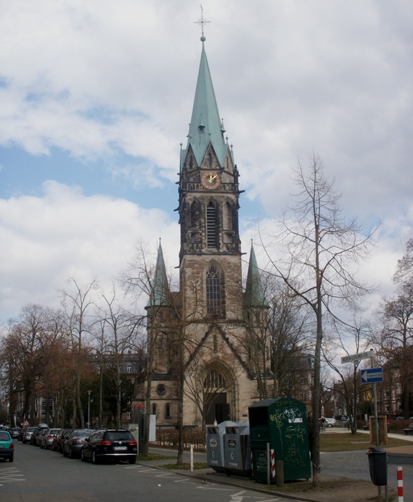 Darmstadt, Darmstadt-Nord, Johannesviertel, Johanneskirche