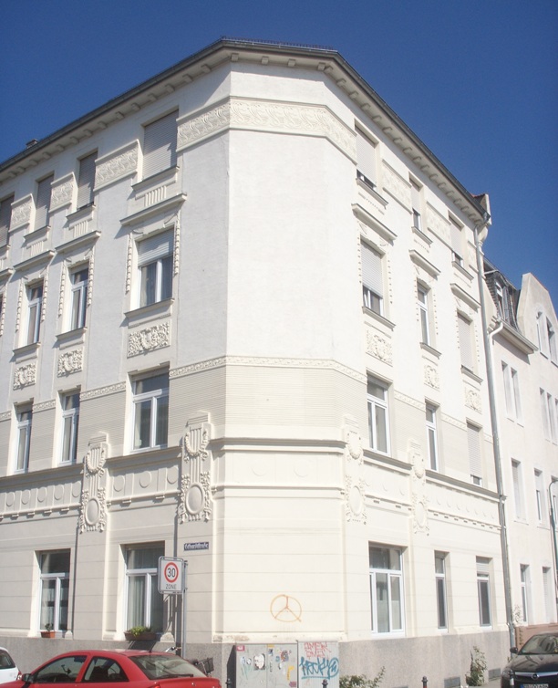 Darmstadt, Darmstadt-Nord, Martinsviertel-West, Gardistenstraße