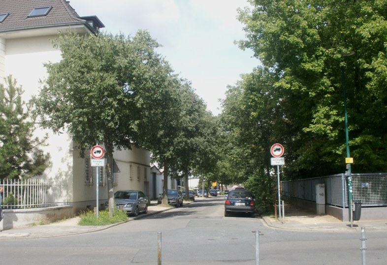 Darmstadt, Darmstadt-Nord, Mornewegviertel, Feldbergstraße,  Bismarckstraße