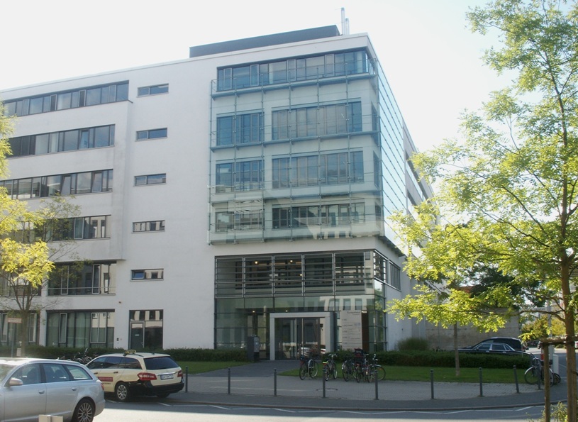 Darmstadt, Darmstadt-Nord, Waldkolonie, Robert-Bosch-Straße, Europahaus