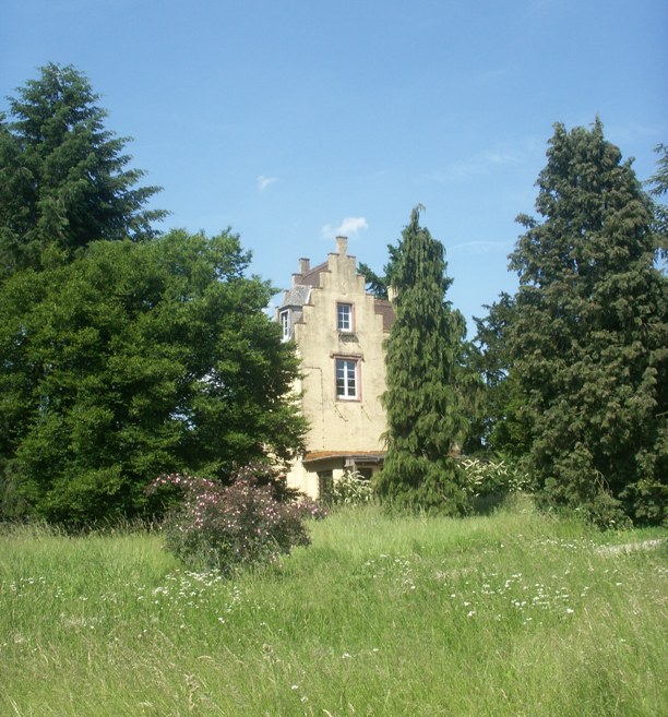 Darmstadt, Darmstadt-Ost, Am Oberfeld, Park Rosenhöhe, Spanischer Turm