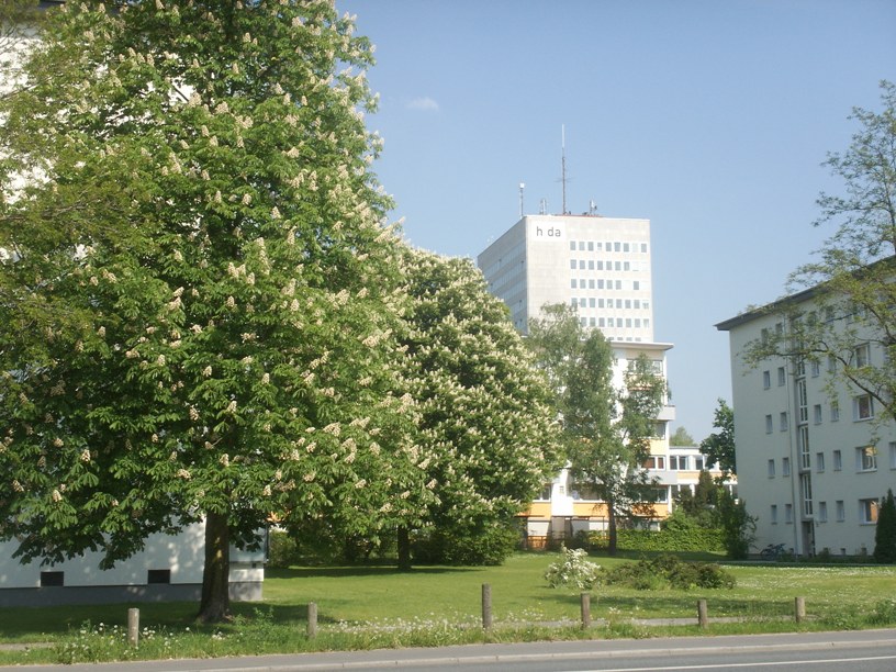 Darmstadt, Darmstadt-West, Verlegerviertel, Berliner Allee, Hochschule Darmstadt