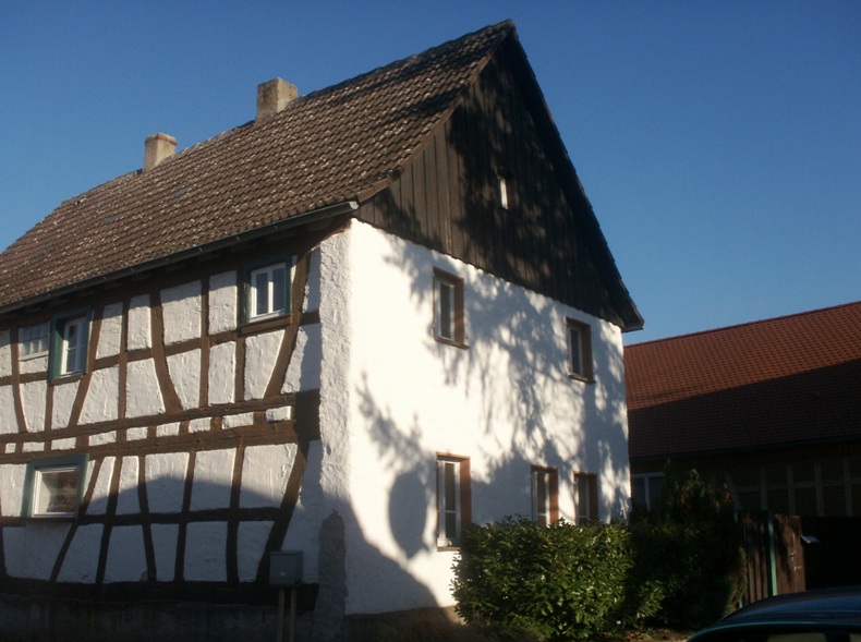Darmstadt, Wixhausen, Wixhausen-West, Untergasse, Fachwerkhaus