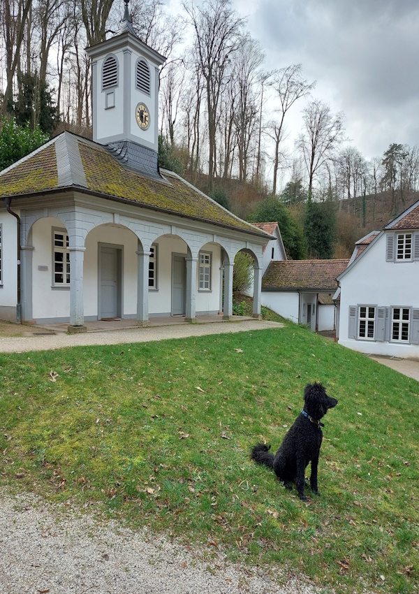 Ein Hundeleben on Tour, Urlaub, Tagesausflüge - Bensheim, Staatspark Fürstenlager, Wachthäuschen